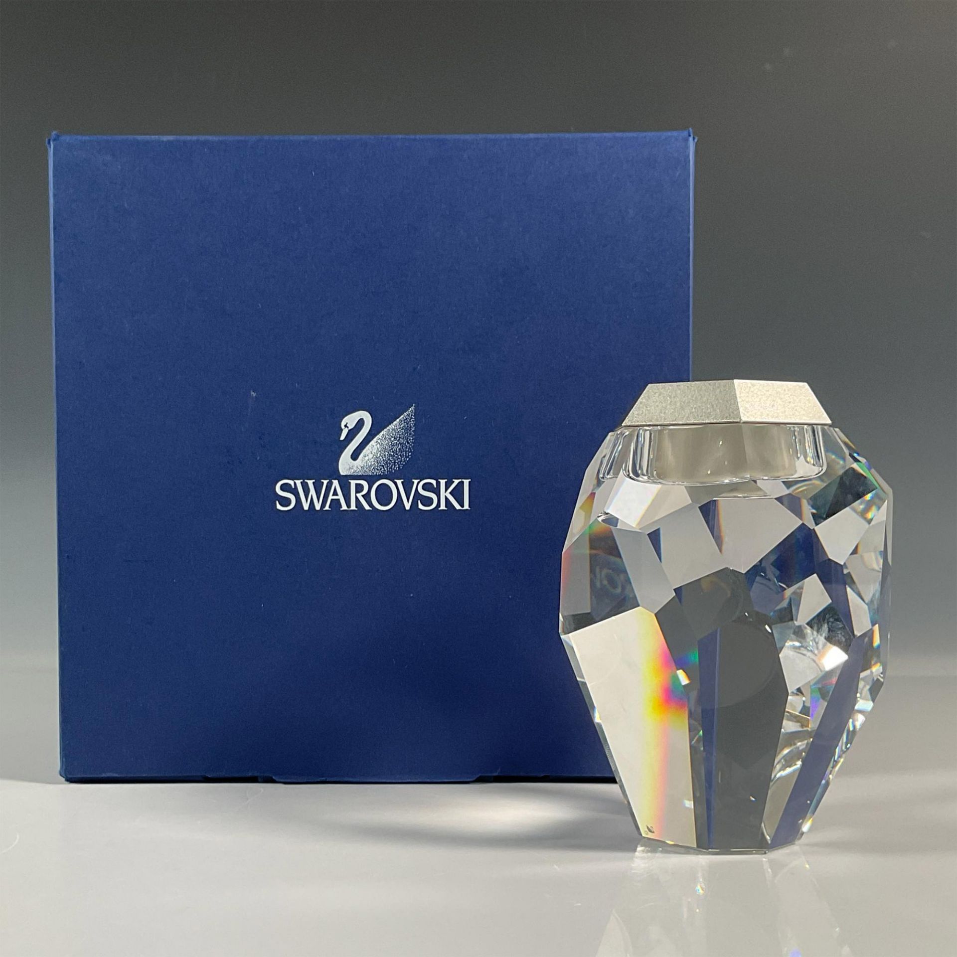 Swarovski Crystal Candleholder, Silex - Bild 2 aus 4