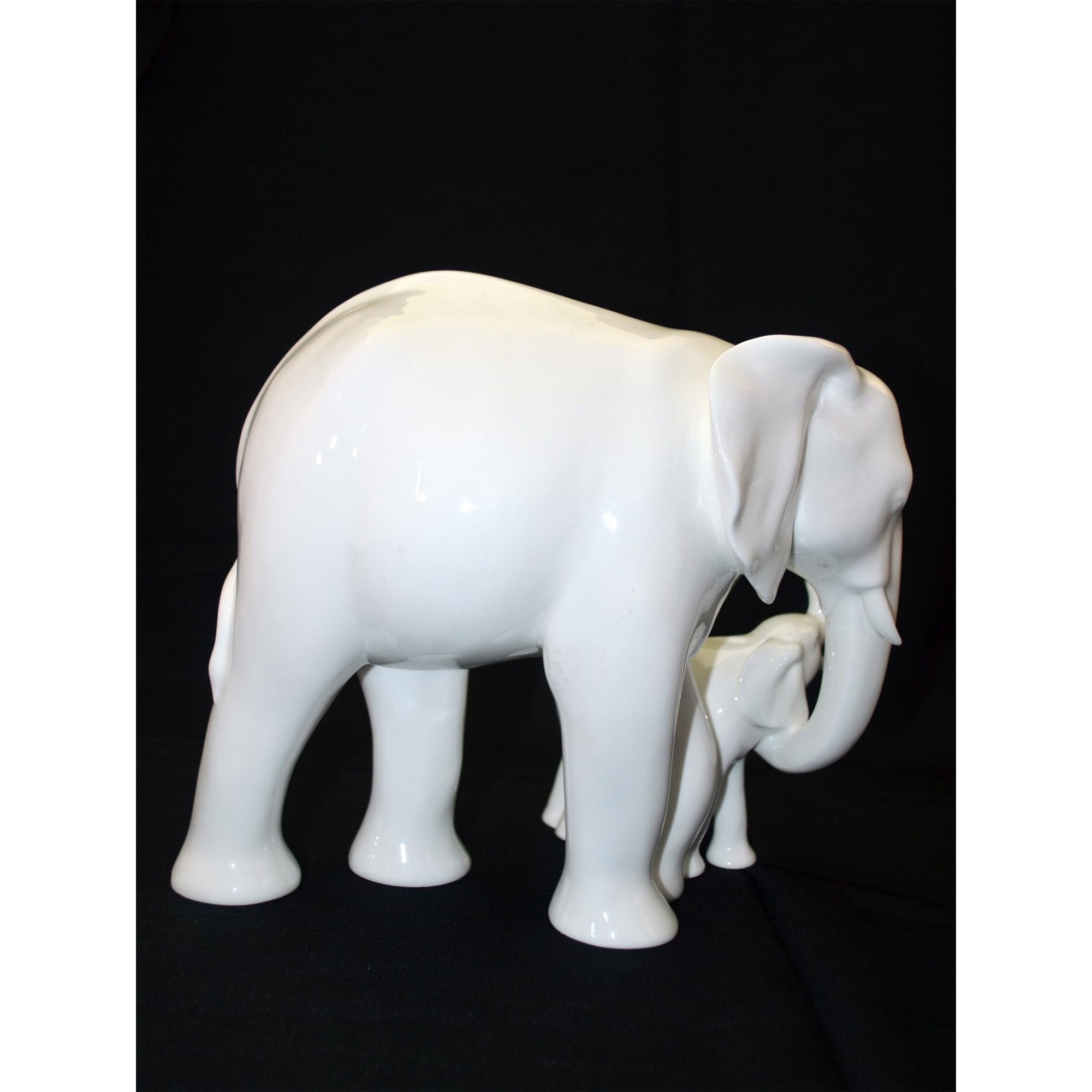 Royal Doulton Images Of Nature Motherhood Elephant And Baby, Hn3463 - Image 3 of 6