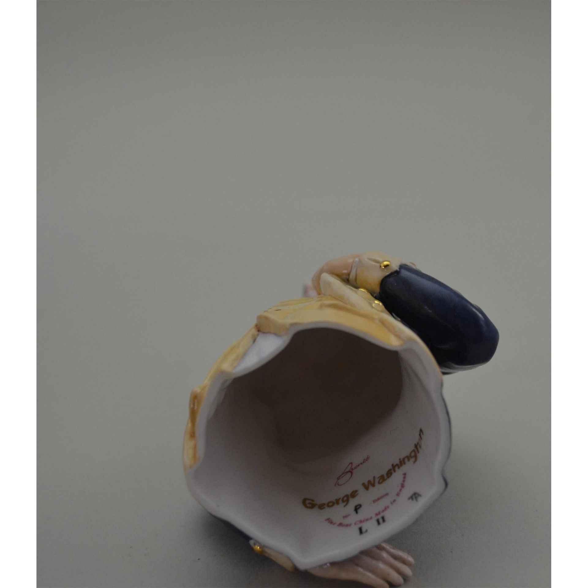 Bronte' Porcelain George Washington Candle Extinguisher, Special Prototype - Image 4 of 5