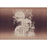 2pc Japanese Woodblock Prints on Paper