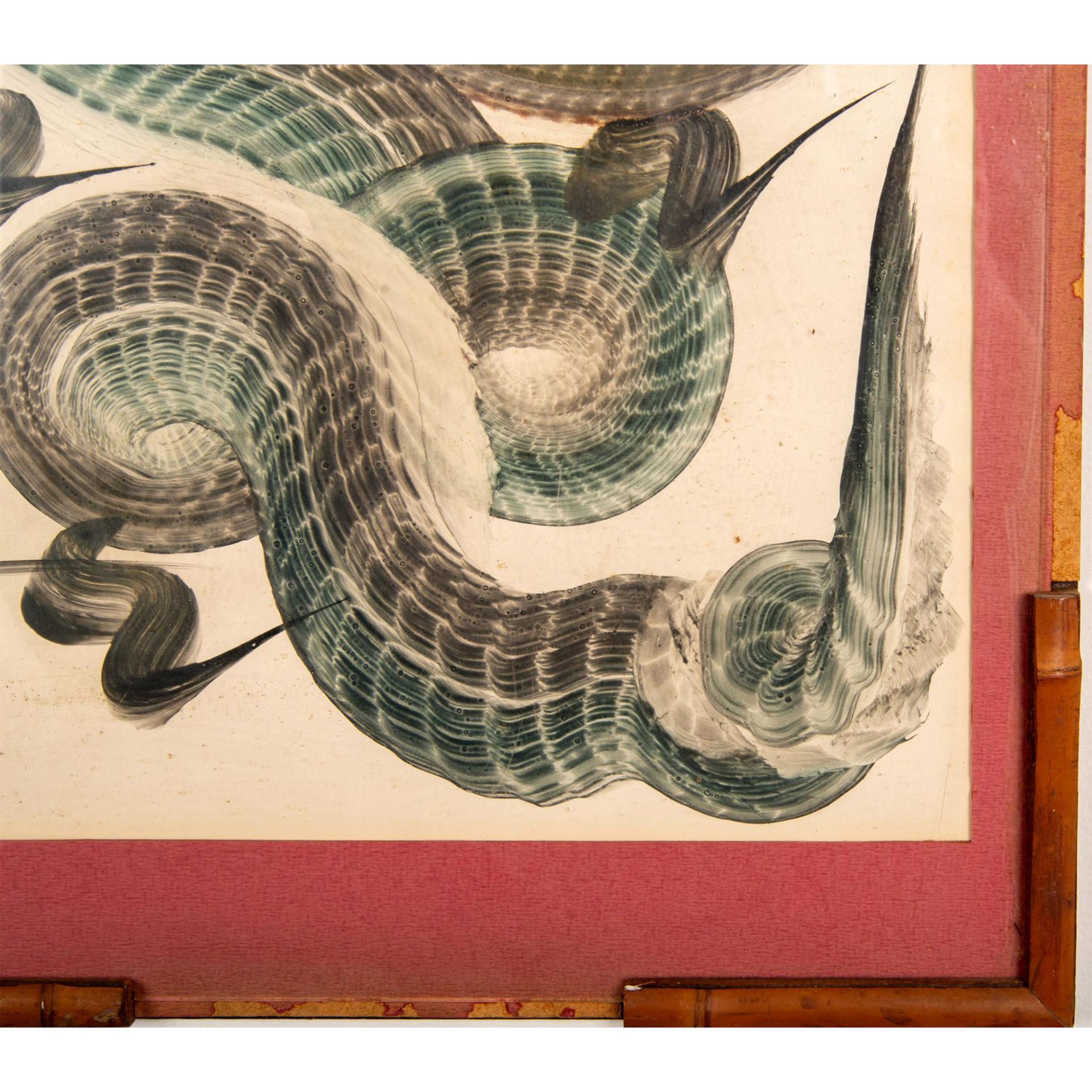 Japanese Ippitsuryu Sumi-e Ink Dragon Painting - Bild 4 aus 6