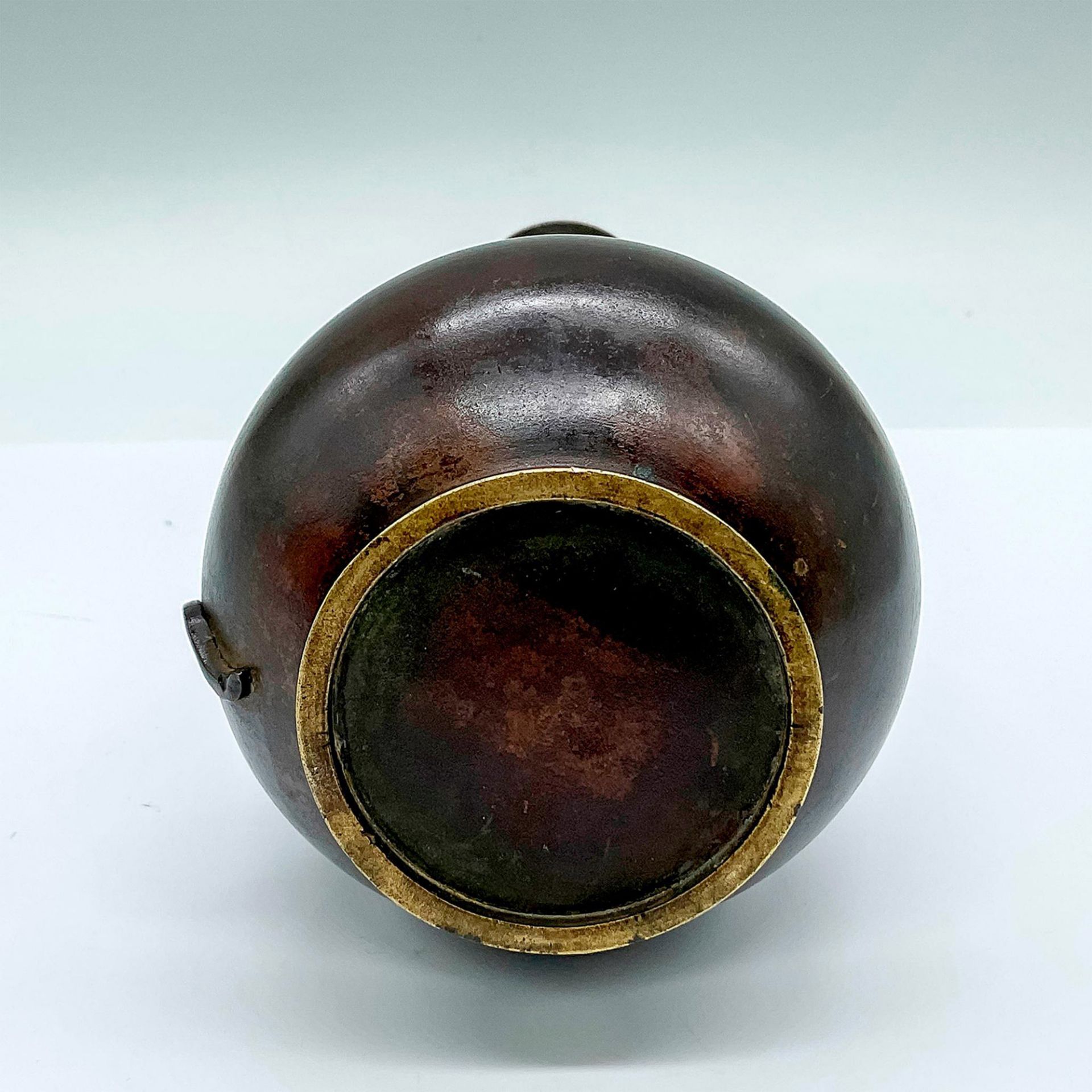 Chinese Bronze Chilong Vase - Image 3 of 3