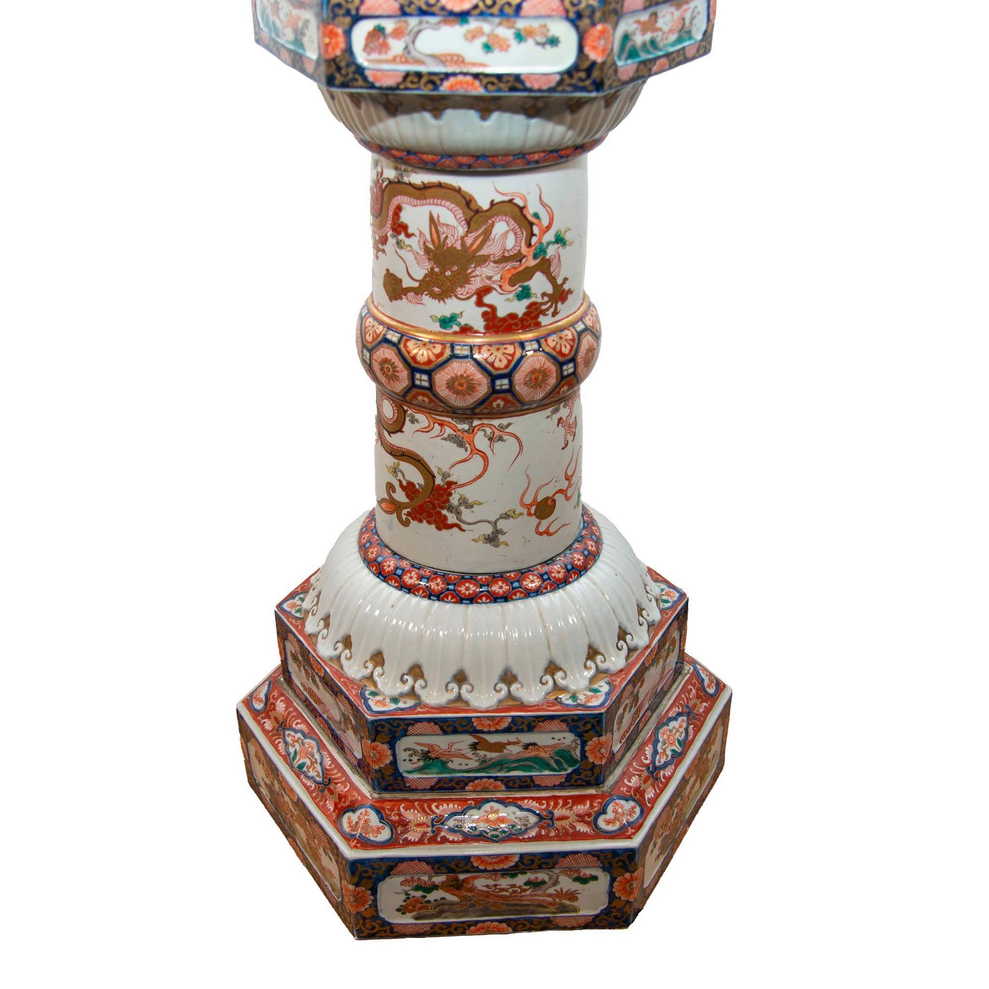 Japanese Imari Ware Chinese Style Lantern - Image 4 of 7