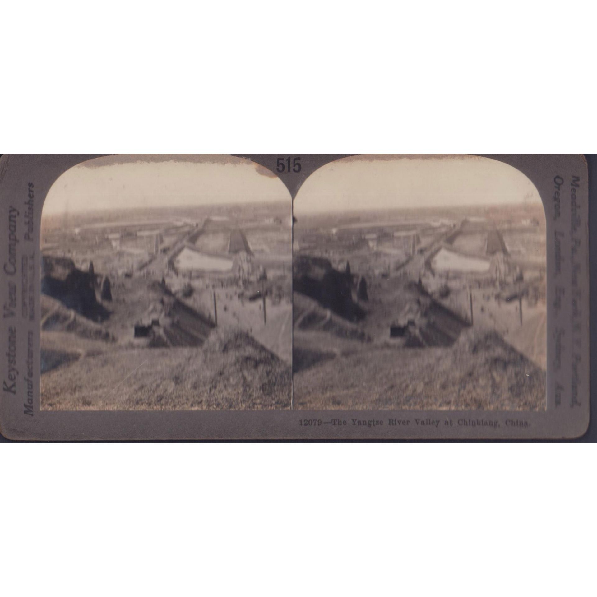 Set of Antique Stereoscopic Sepia & Color Photographs - Image 7 of 7