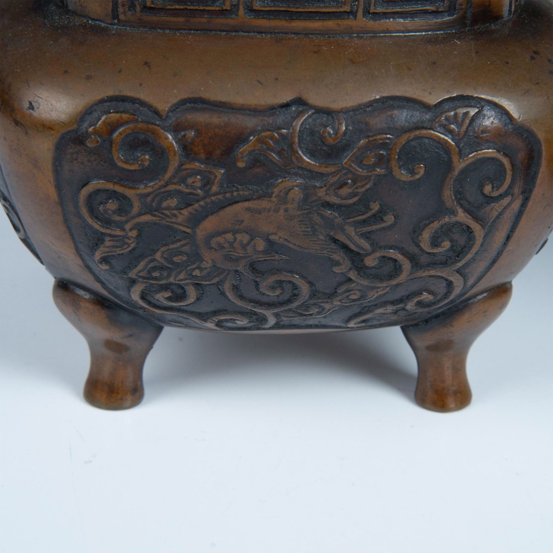 2pc Japanese Meiji Period Censers - Image 9 of 12