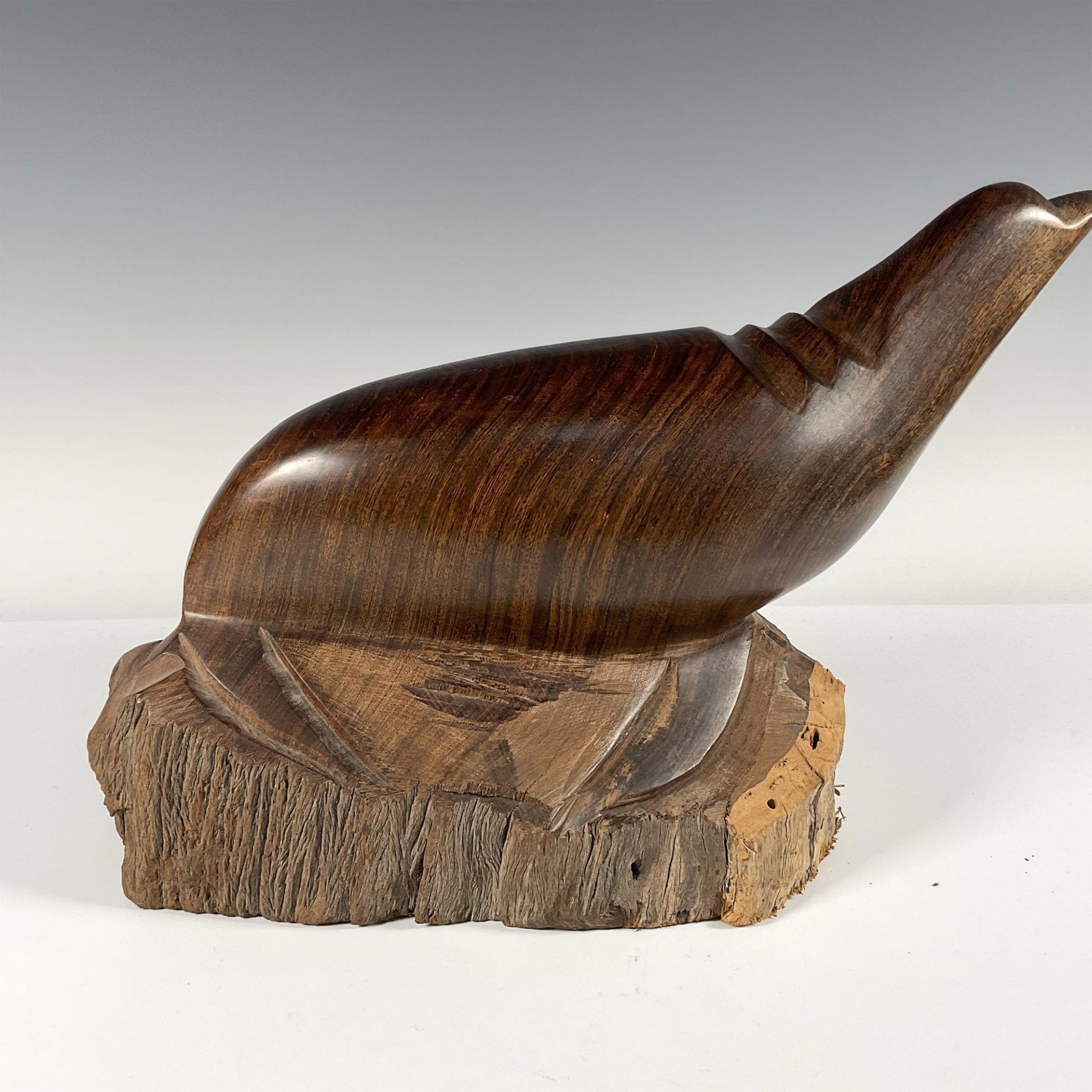 Japanese Rosewood Seal Sculpture - Image 2 of 3