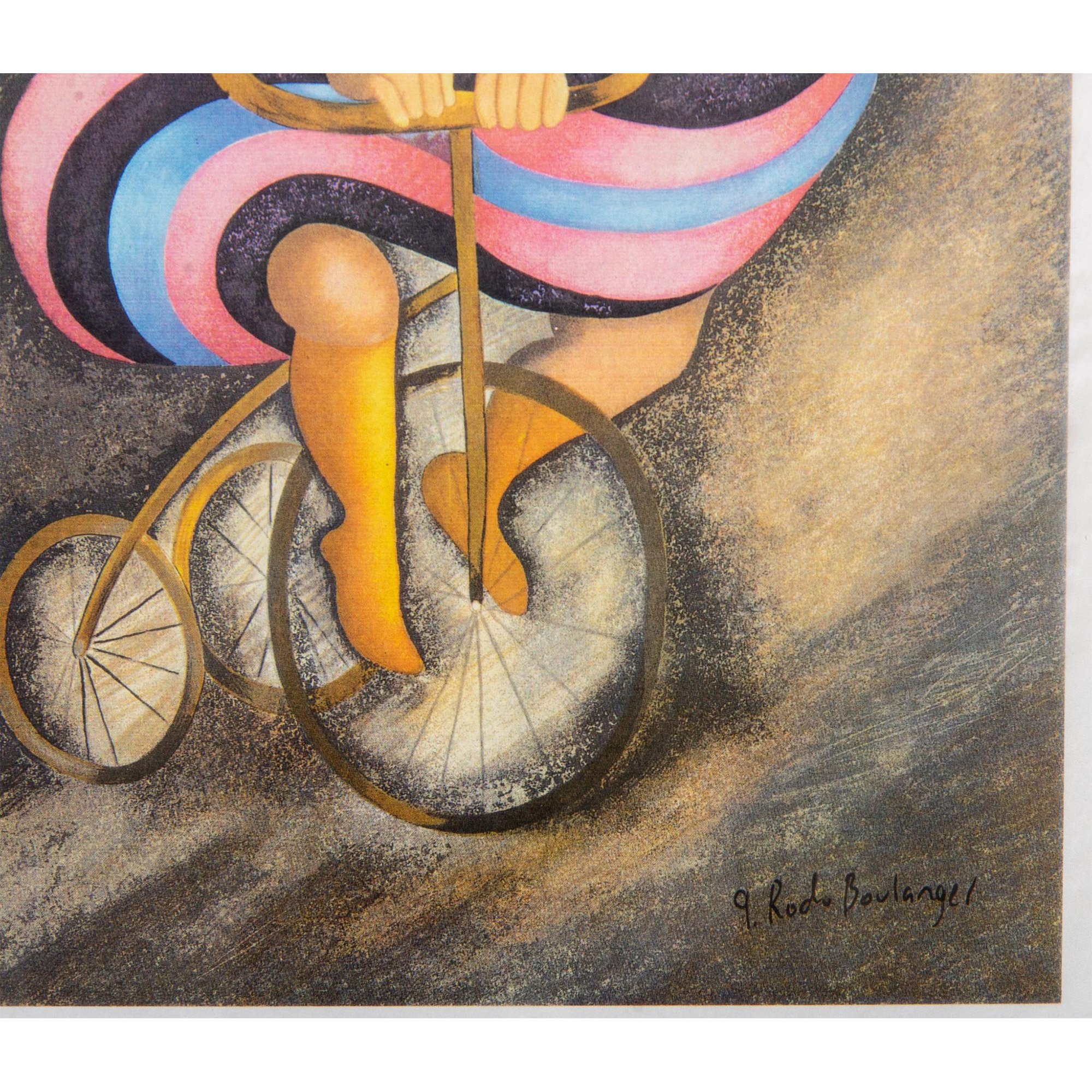 Graciela Rodo Boulanger, Color Lithograph on Paper Tricycle - Image 4 of 6