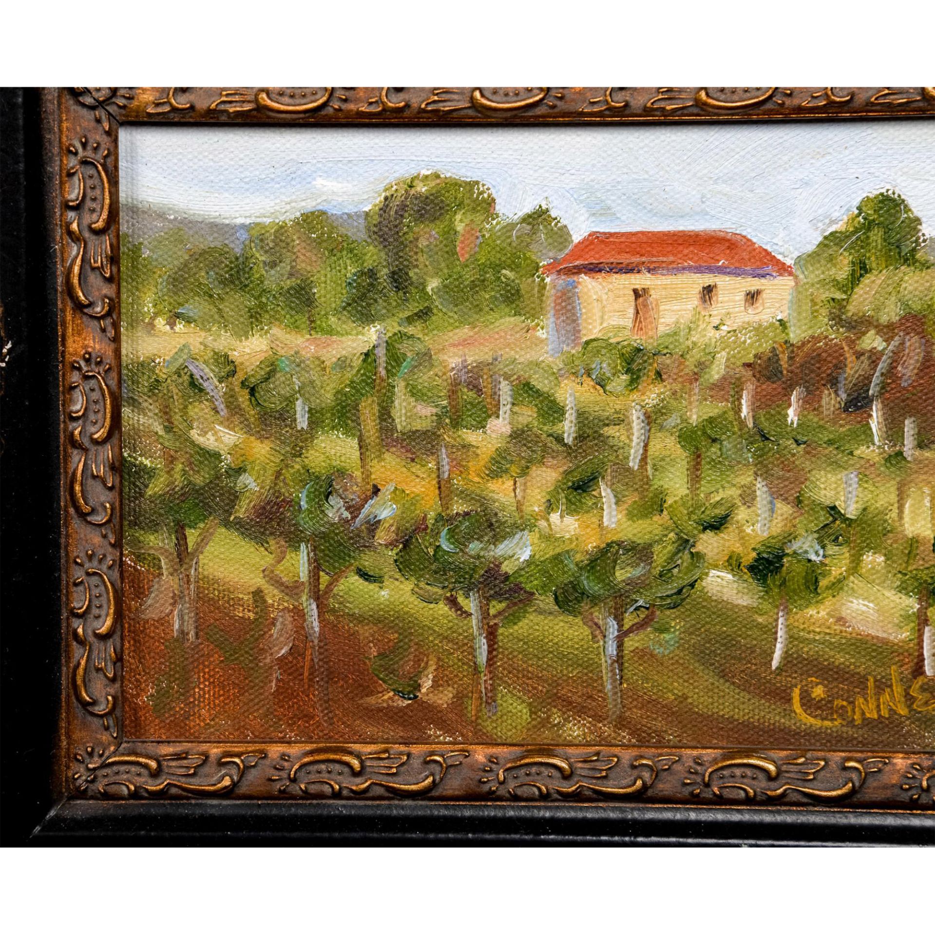 Connelly, Oil on Canvas Painting, Provencal Landscape, Signed - Bild 4 aus 5
