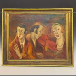 Albert Wenbaum, Original Large Oil on Canvas, Signed