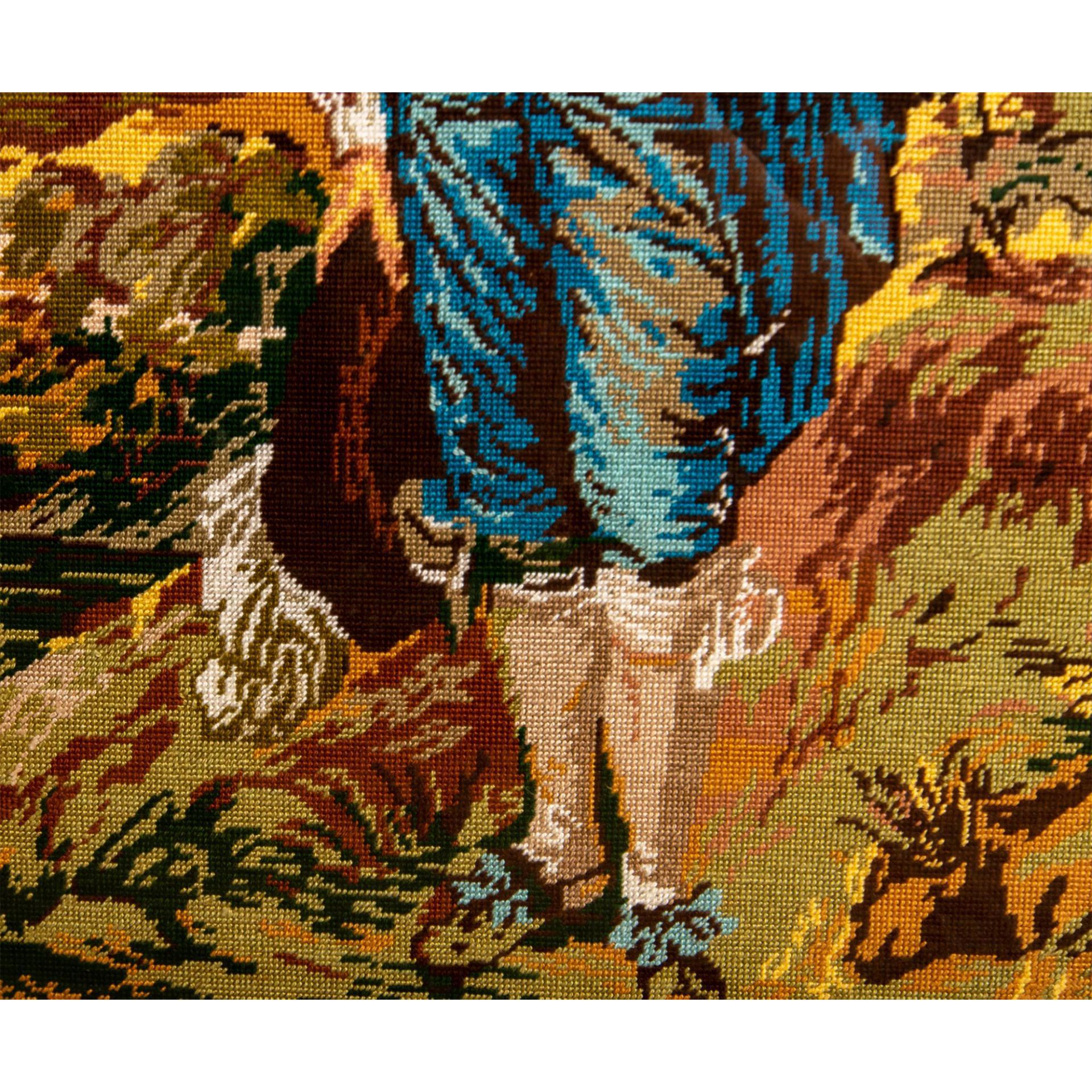 Thomas Gainsborough, Needlepoint, The Blue Boy - Image 4 of 5