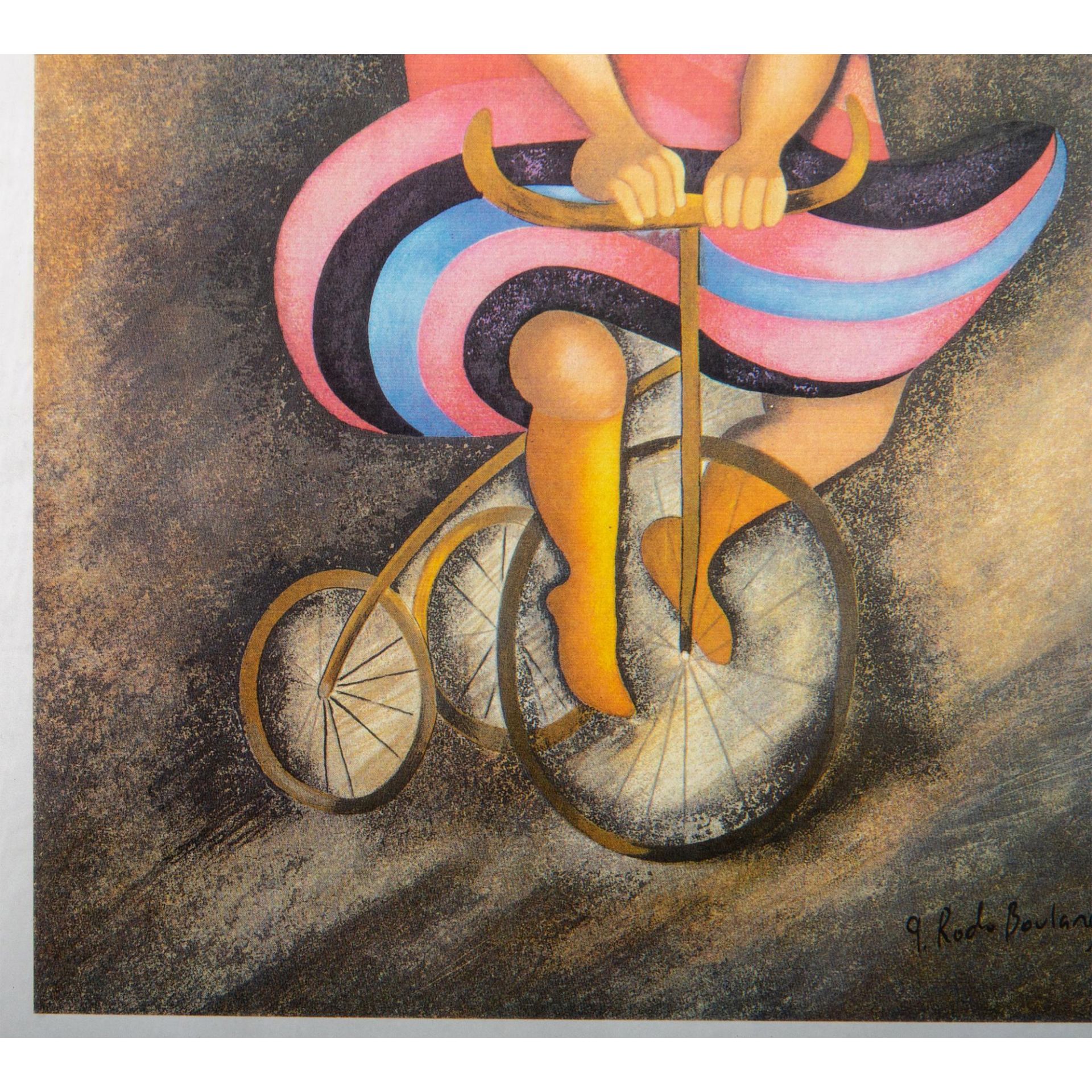 Graciela Rodo Boulanger, Color Lithograph on Paper Tricycle - Image 5 of 6