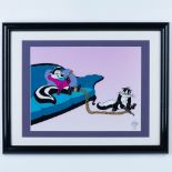 Looney Tunes Limited Edition Serigraph Cel, Pepe & Penelope