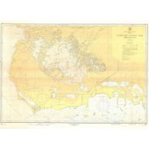 USC&GS Map, Everglades National Park, Whitewater Bay