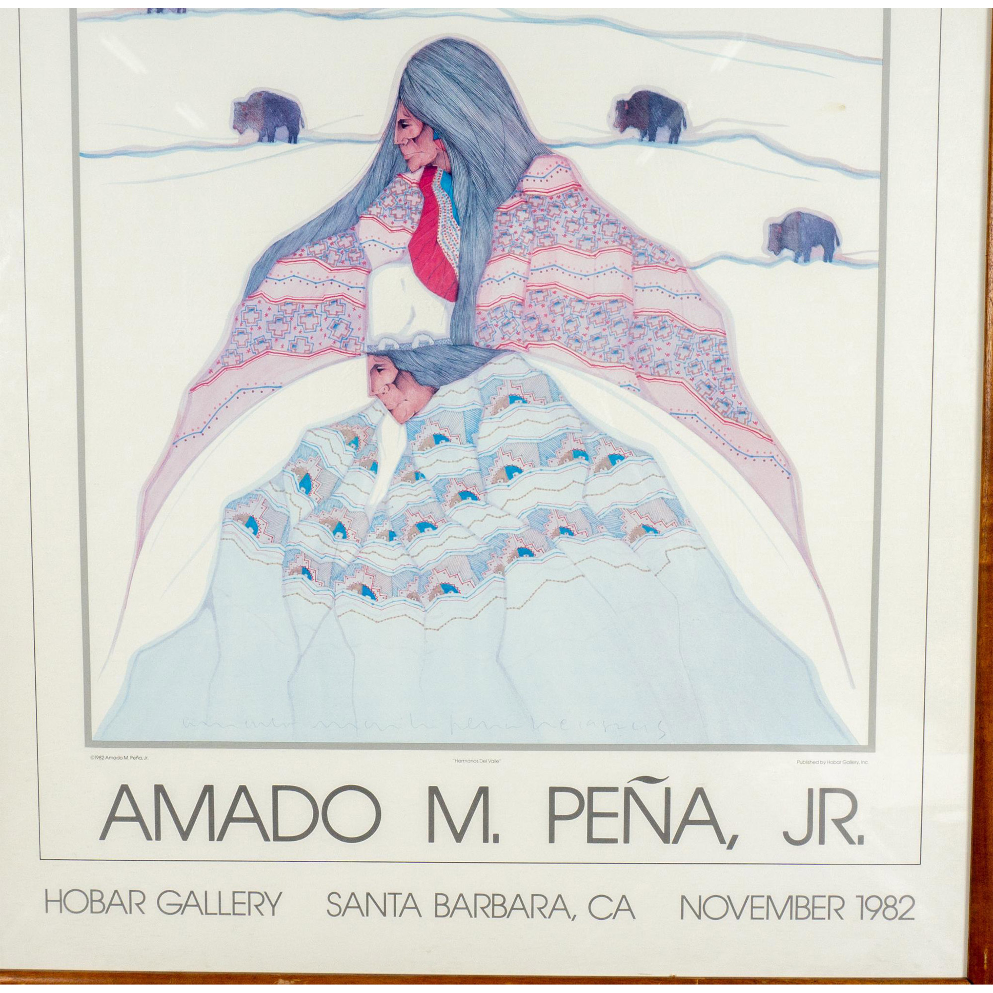 Vintage Amado M. Pena Jr. (American b. 1943) Gallery Poster - Image 3 of 5