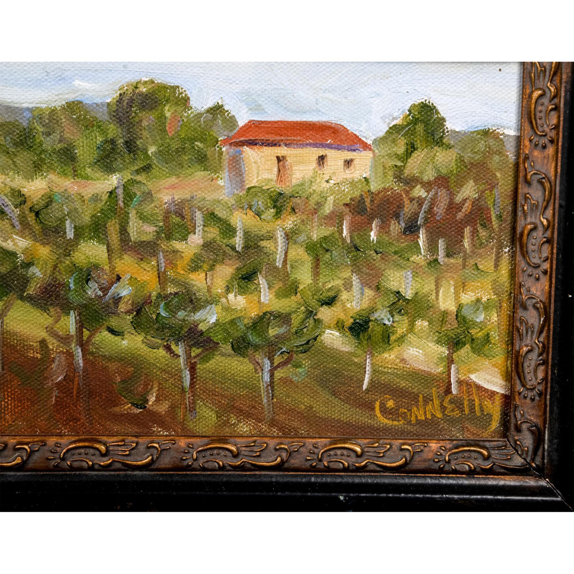 Connelly, Oil on Canvas Painting, Provencal Landscape, Signed - Bild 3 aus 5