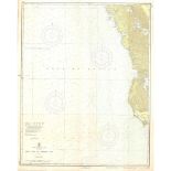 USC&GS Map, East Cape to Mormon Key, U.S Gulf Coast Florida