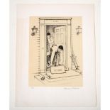Norman Rockwell, Original Lithograph on Paper, Hand Signed