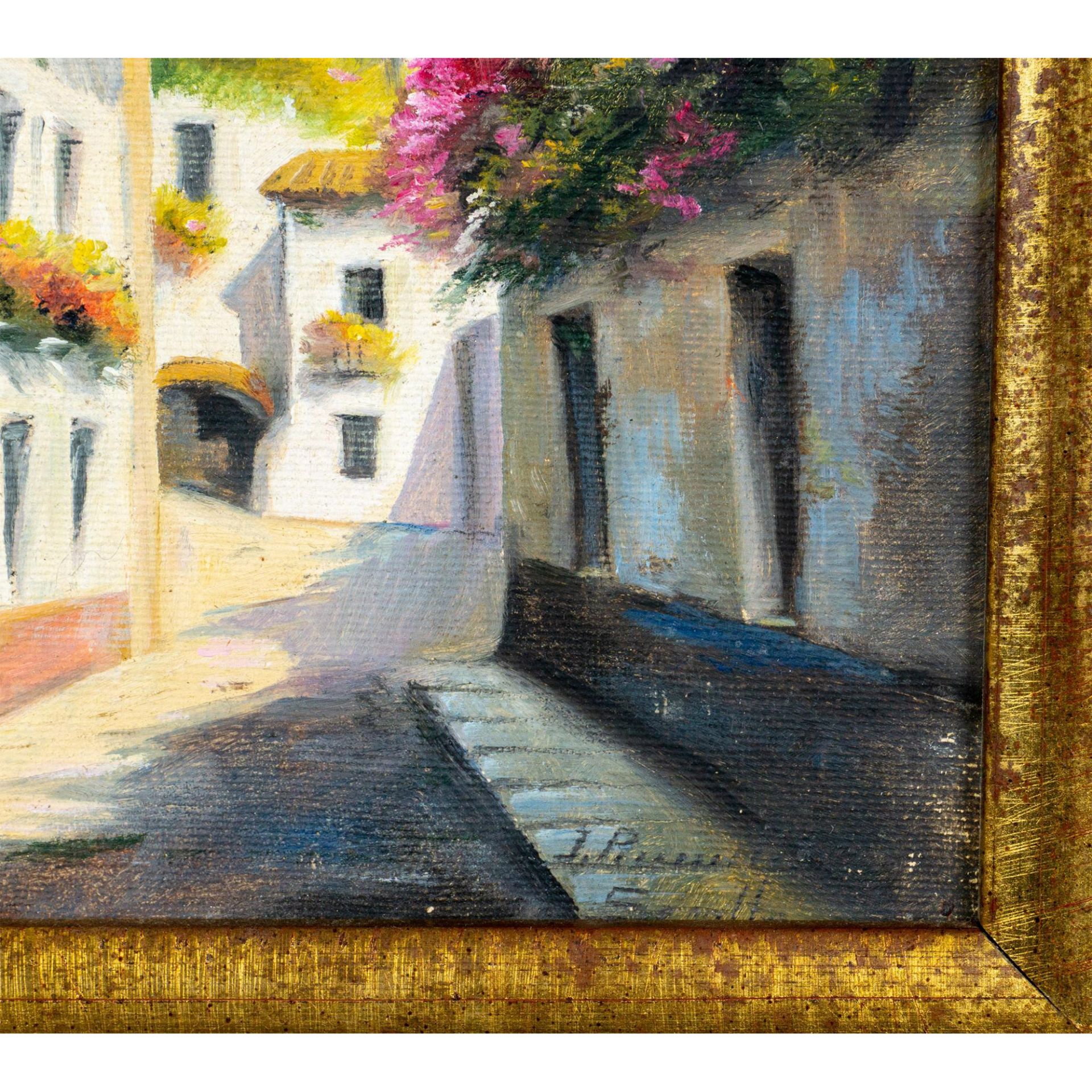 Artist Signed Acrylic Painting on Canvas, Callejon - Image 3 of 6