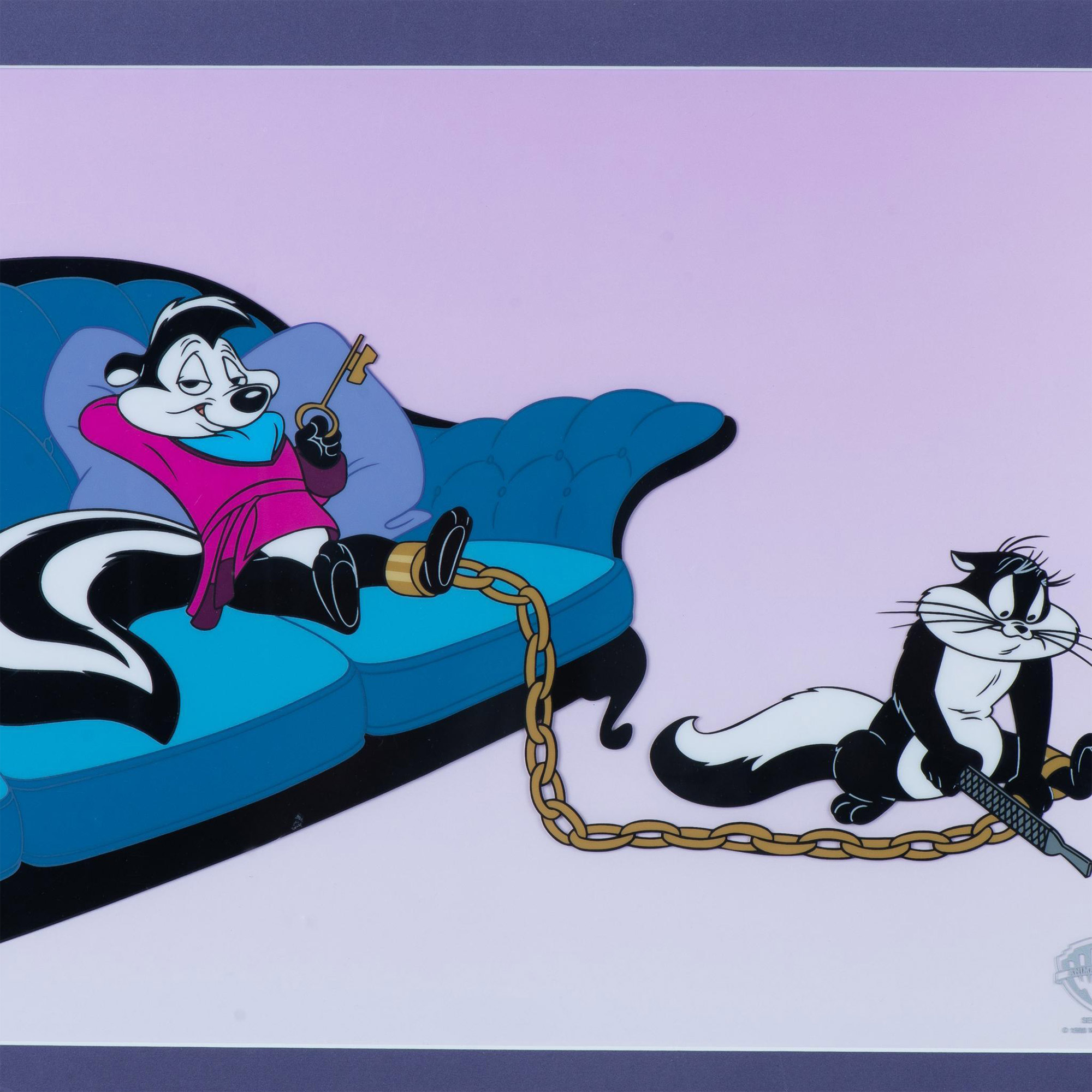 Looney Tunes Limited Edition Serigraph Cel, Pepe & Penelope - Image 2 of 7