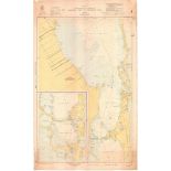 USC&GS Map, Elliot Key to Florida Bay, Intercoastal Waterway