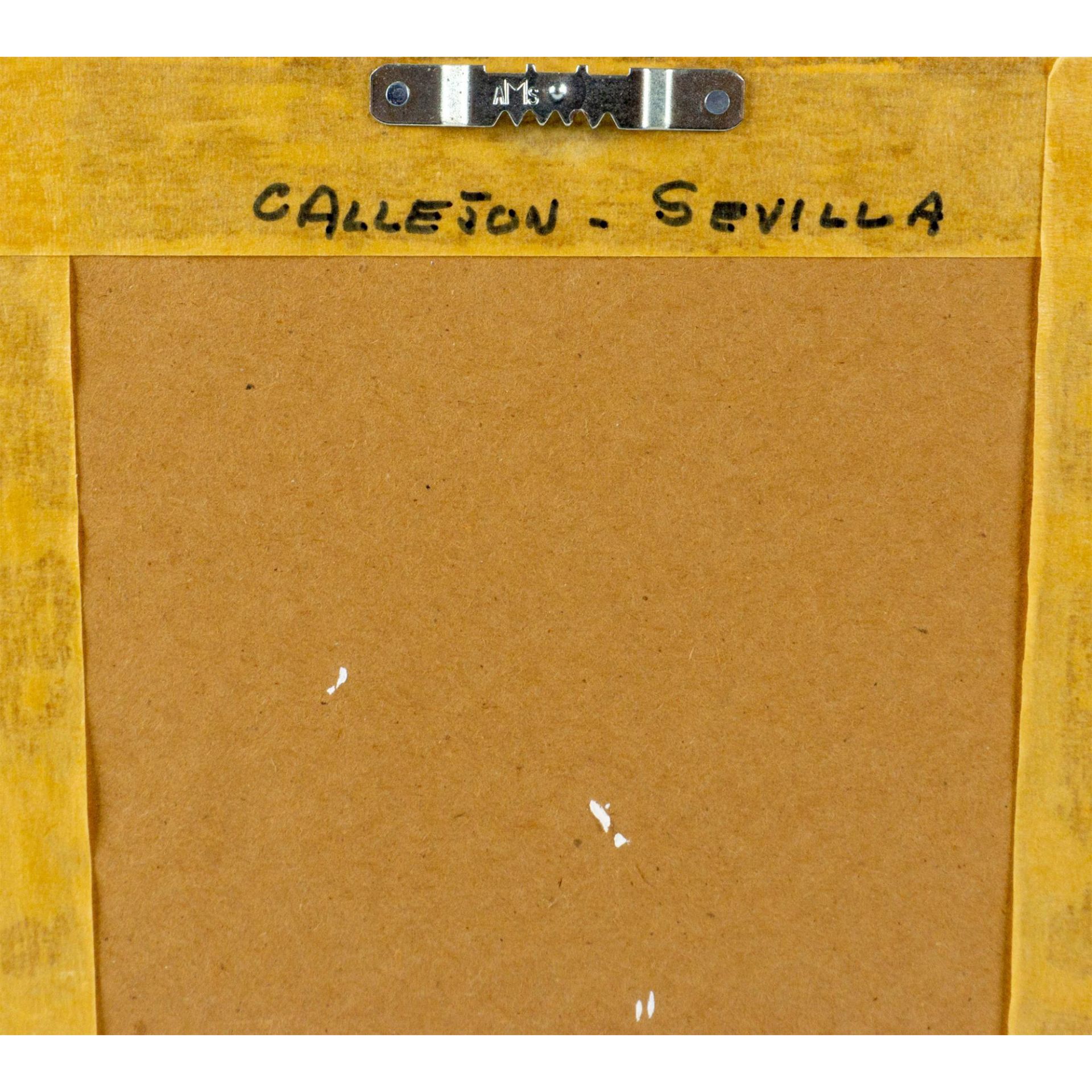 Artist Signed Acrylic Painting on Canvas, Callejon - Image 6 of 6