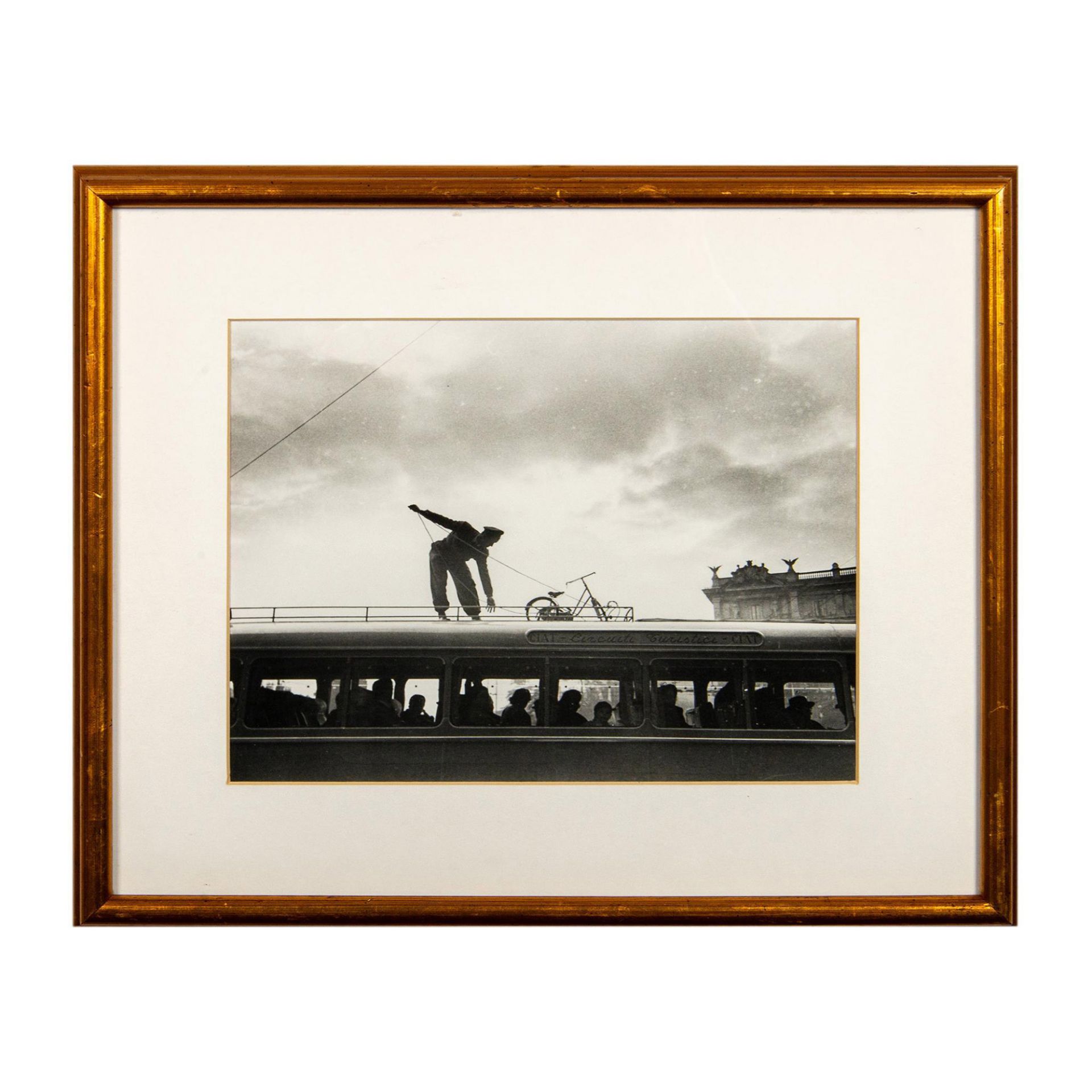 2pc Framed Italian Monochrome Silver Gelatin Photographs - Image 6 of 9