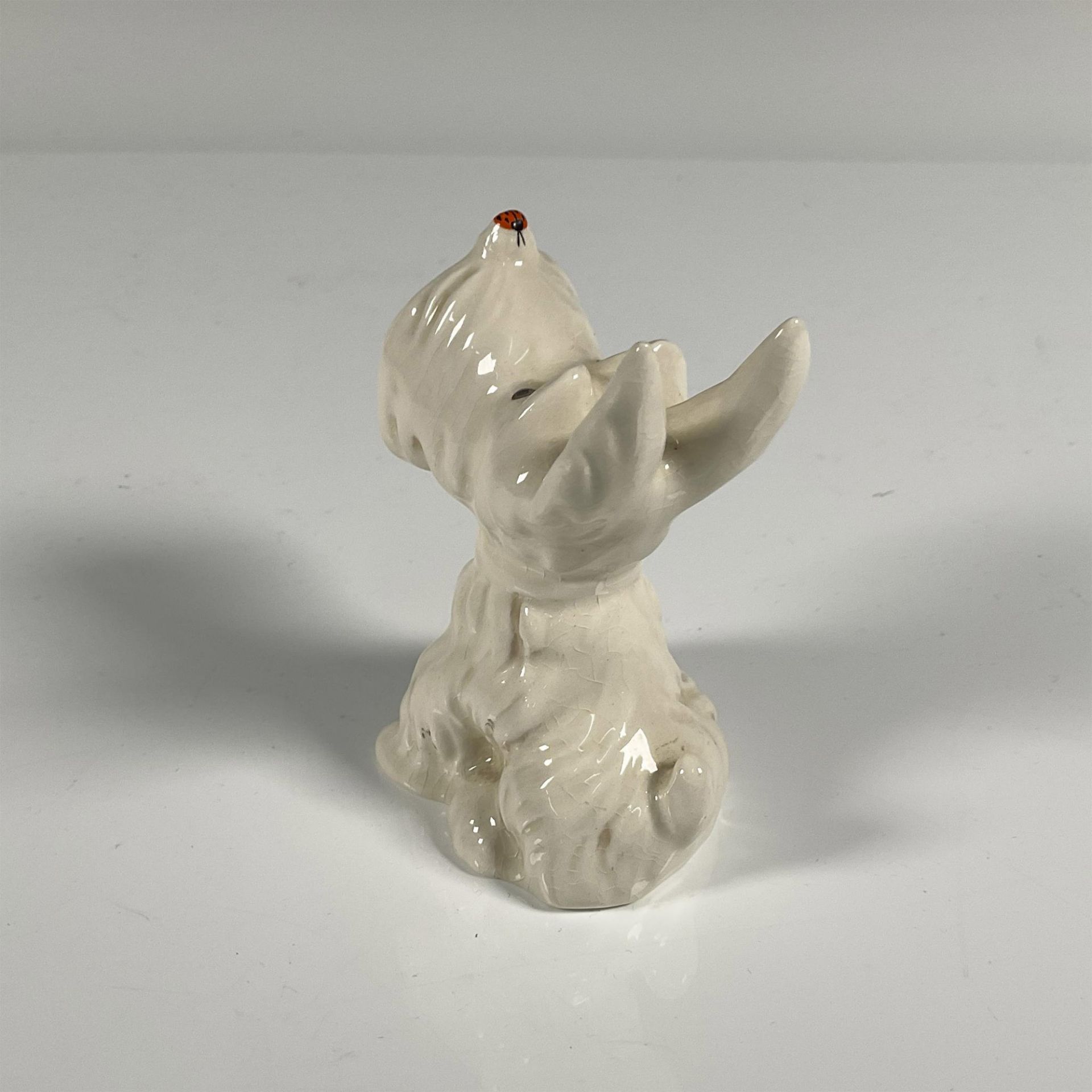 Beswick Ceramic Figurine, Dog With Lady Bug - Bild 2 aus 3