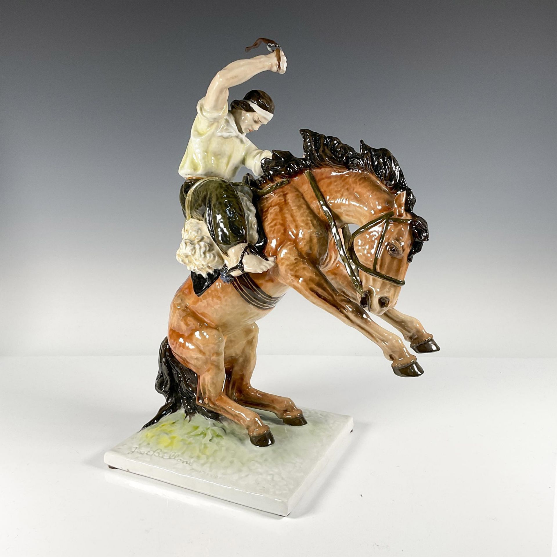 Rosenthal Porcelain Figurine, Gaucho On Horse