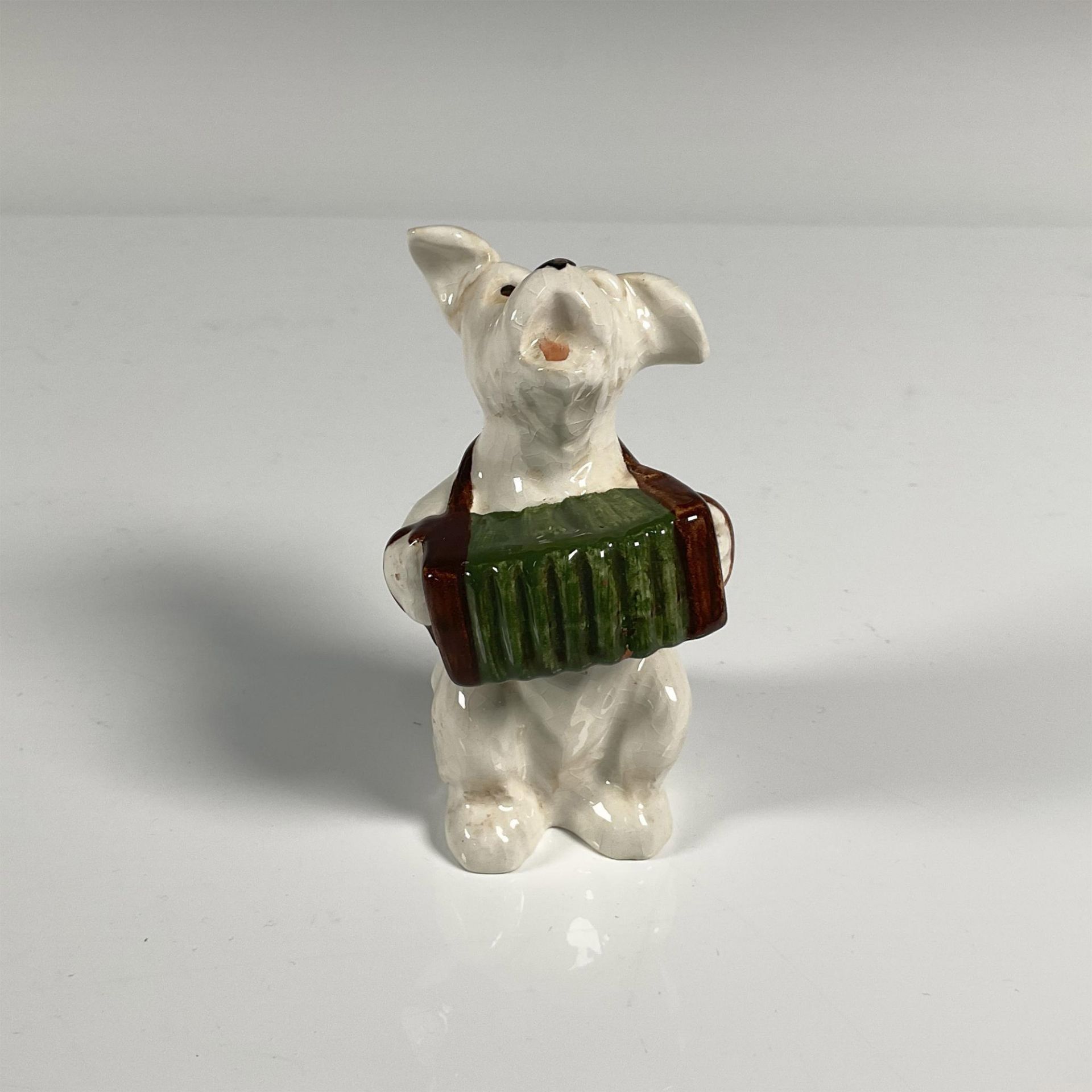 Beswick Ceramic Figurine, Dog Musician