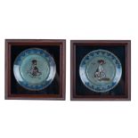 Pair of Royal Doulton Cecil Aldin Seriesware Titanian Plates