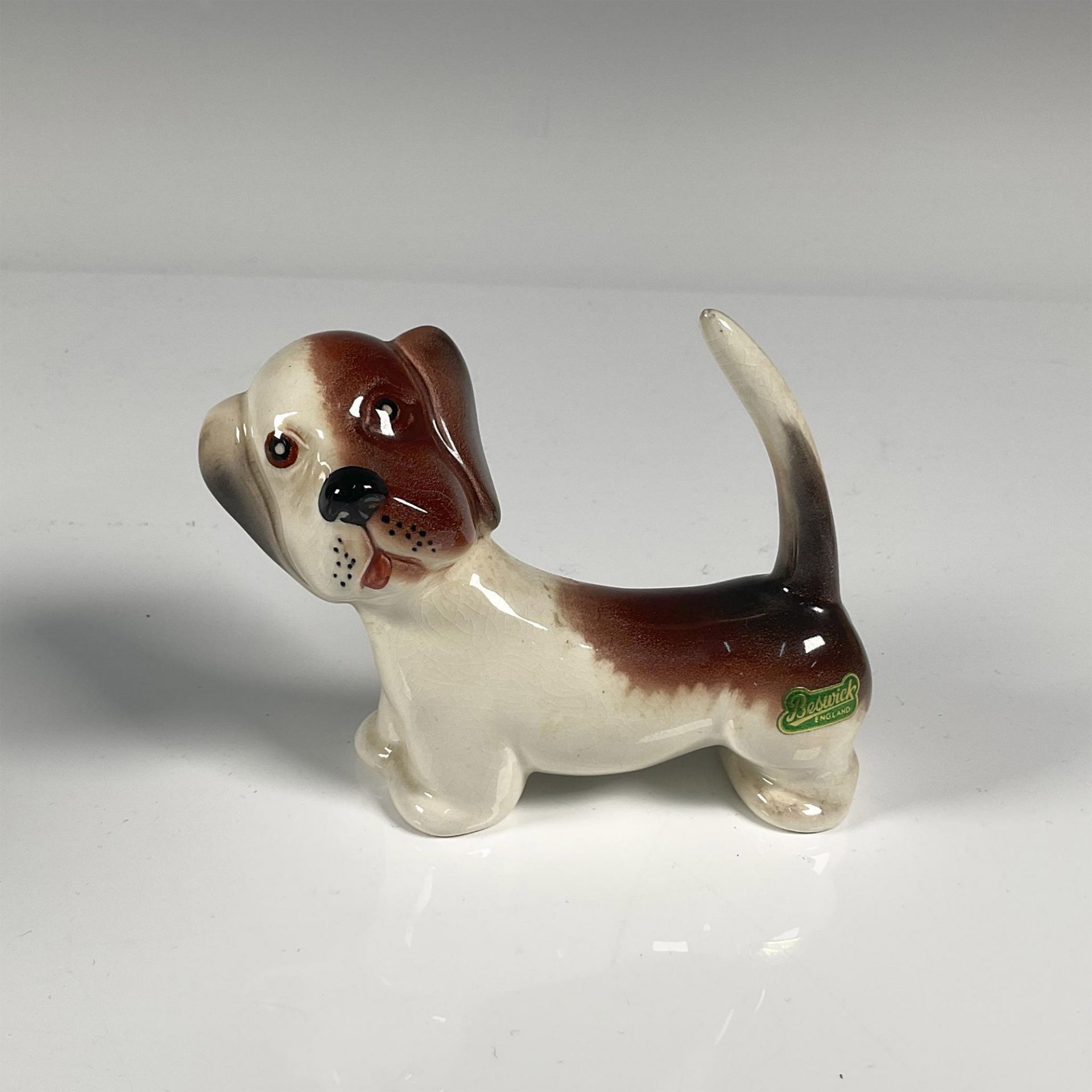 Beswick Ceramic Figurine, Comical Dachshund