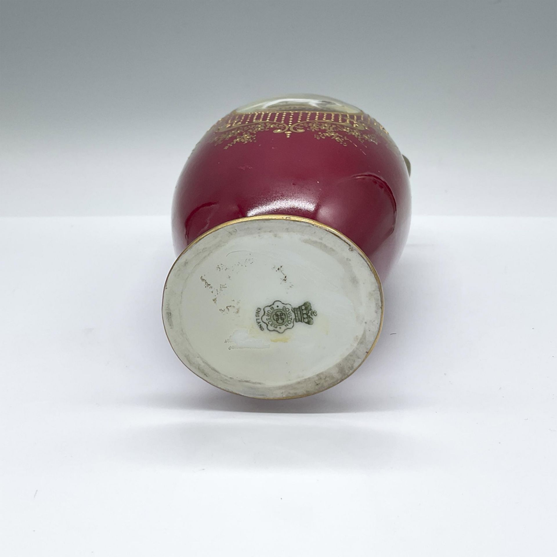 Doulton Burslem S. Wilson Porcelain Dog Hunting Vase - Image 4 of 4