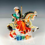 English Ladies Company Musical Figurine, Christmas Carousel