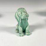 Rare Beswick Lollopy Puppy with Green Wash Glaze 454