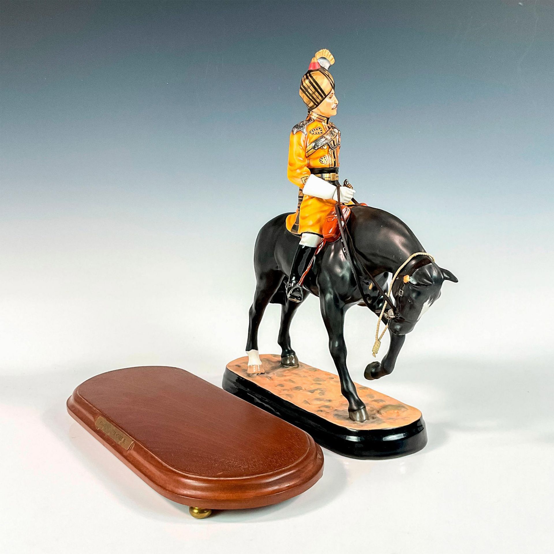 Michael Sutty Porcelain Prototype Figure + Base, Skinners Horse - Image 4 of 6