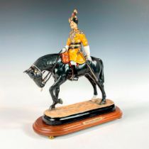 Michael Sutty Porcelain Prototype Figure + Base, Skinners Horse