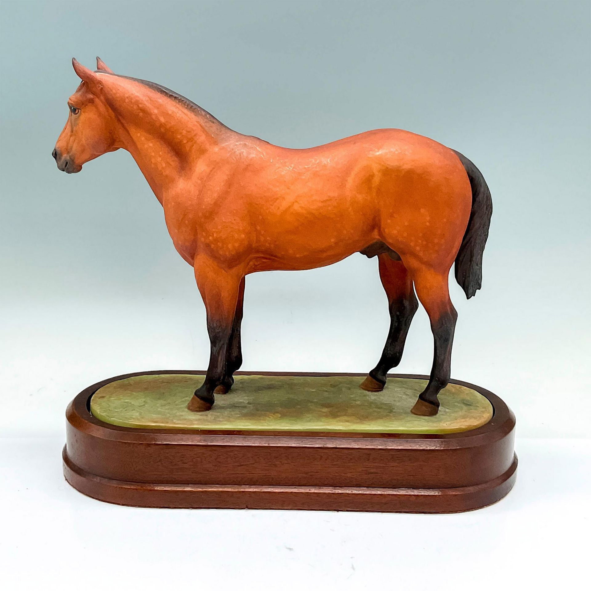 Royal Worcester Bone China Figurine, Quarter Horse - Image 2 of 3