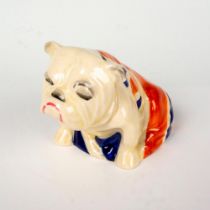 Small Union Jack Bulldog D5913 - Royal Doulton Animal Figure