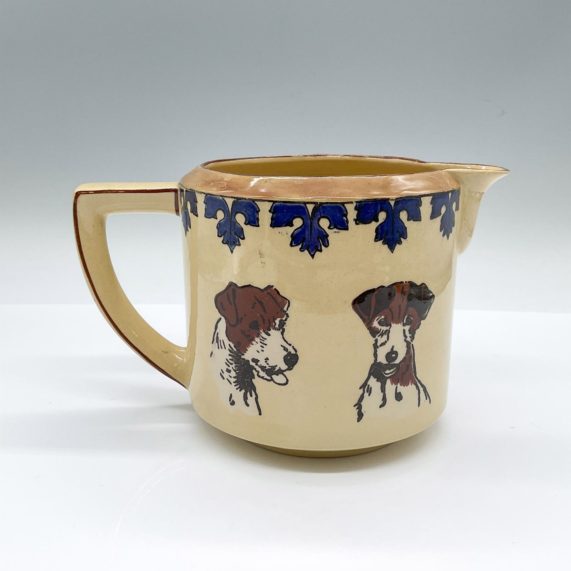 Royal Doulton Cecil Aldin Seriesware Dog Pitcher, Signed - Image 2 of 3