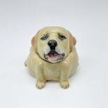 Kevin Francis Dog Face Pot, Lenny the Labrador