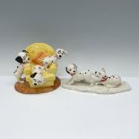 2pc Royal Doulton Disney Figurines, 101 Dalmatians