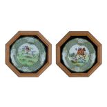 Pair of Royal Doulton Hunting Morland Seriesware Plates