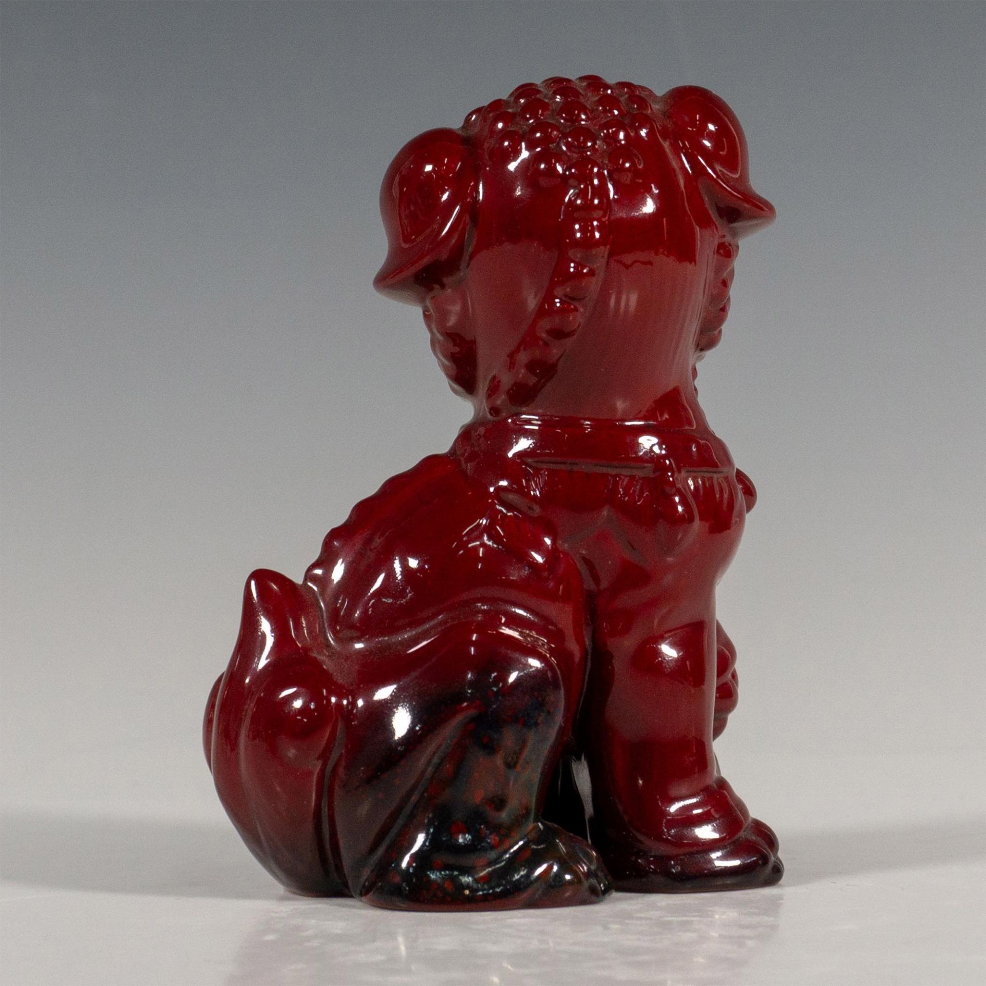 Royal Doulton Flambe Figurine, Dog of Fo - Image 3 of 5