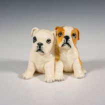 Royal Doulton Porcelain Dog Figurine, Bulldog Pups DA248