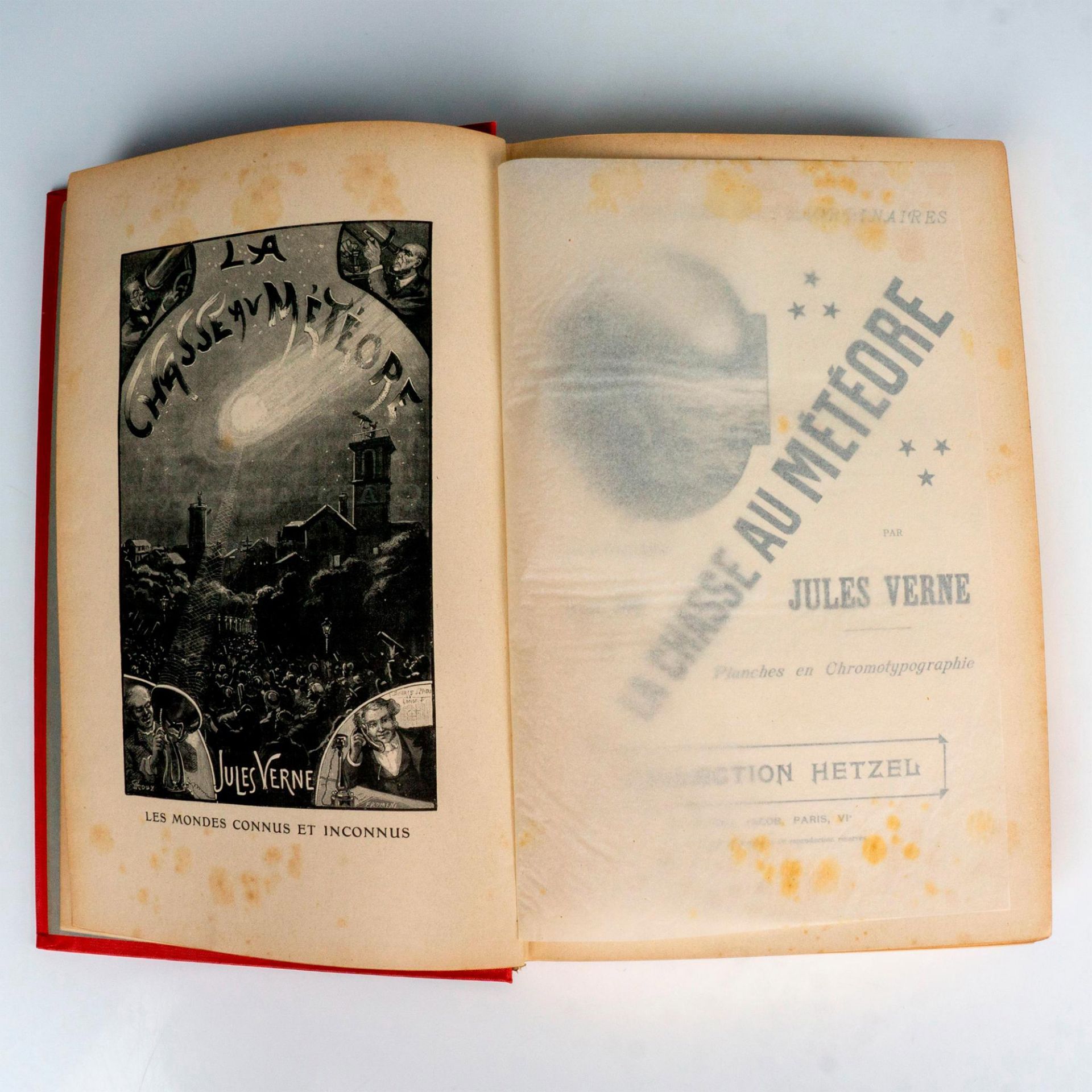 Jules Verne, La Chasse au Meteore & Le Pilote, A Un Elephant - Bild 3 aus 4