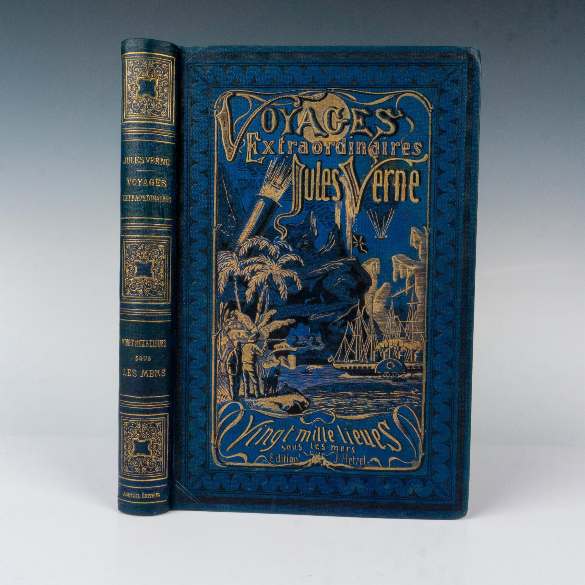 Jules Verne, 20.000 Lieues Sous Les Mers, A L'Obus, Blue