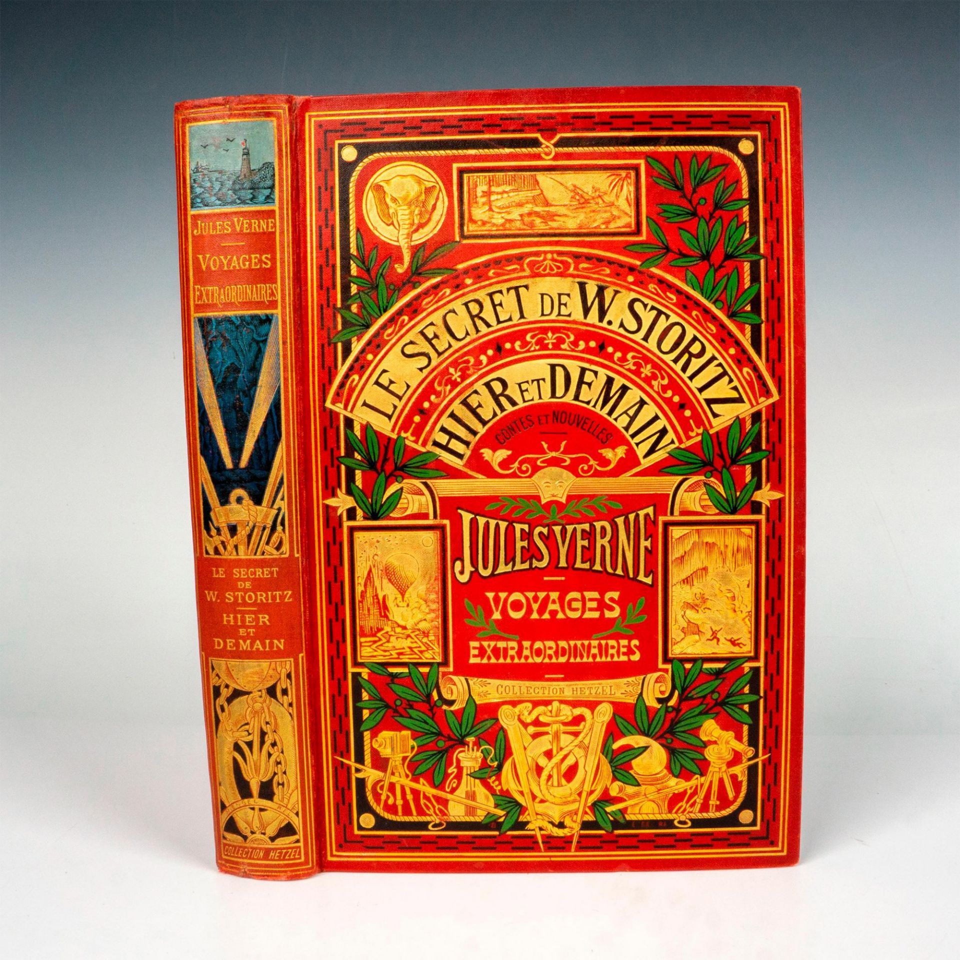 Jules Verne, Le Secret de Wilhem Storitz, A Un Elephant