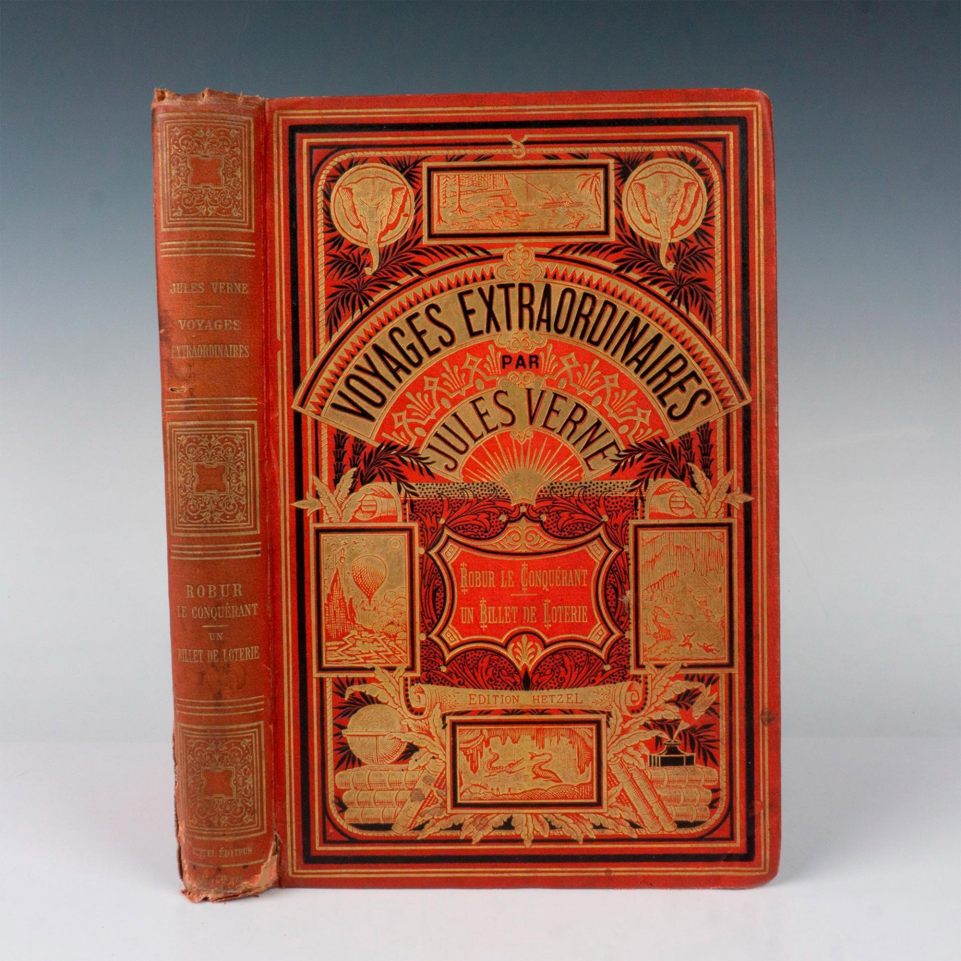 Jules Verne, Robur/Loterie/ Fritt-Fratt, Deux Elephants Red