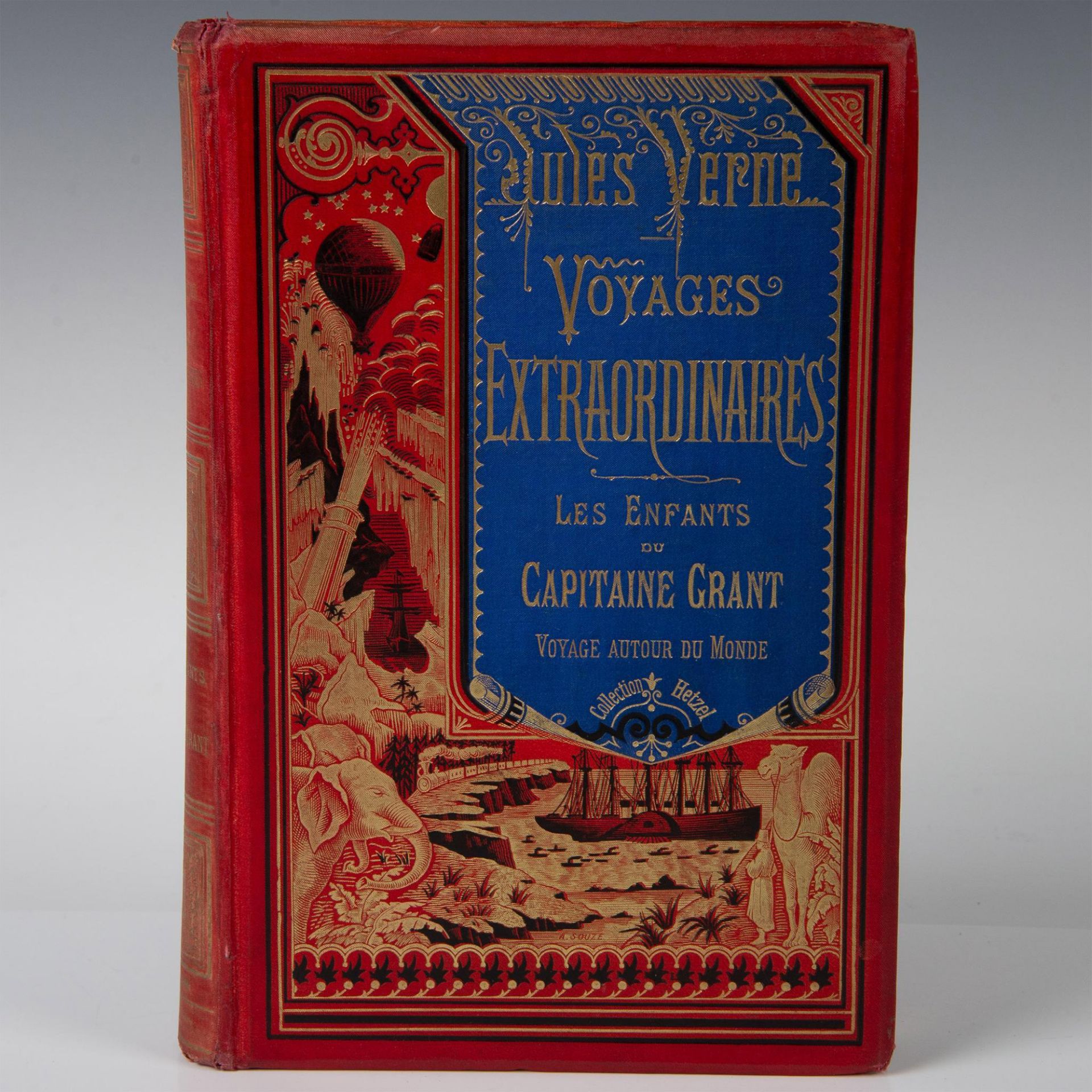 Jules Verne, Les Enfants du Capitaine Grant, A La Banniere