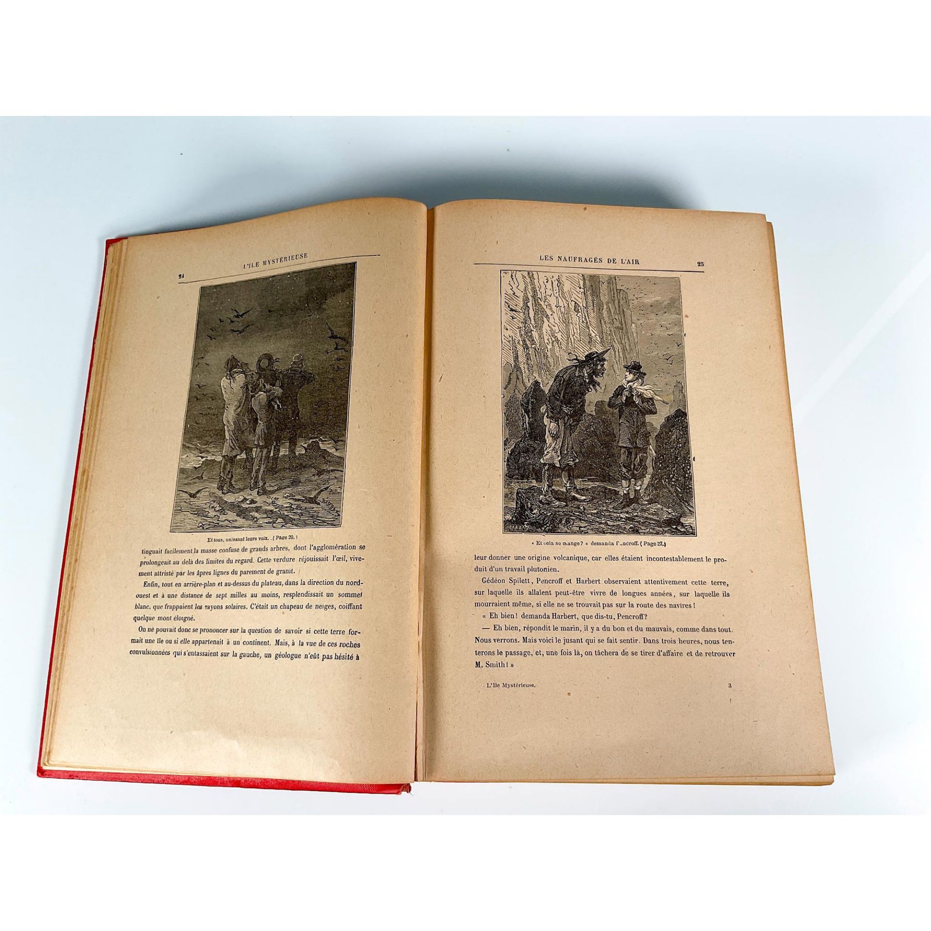 Jules Verne, L'ile Mysterieuse, Un Elephant, Hachette & Cie - Image 4 of 4